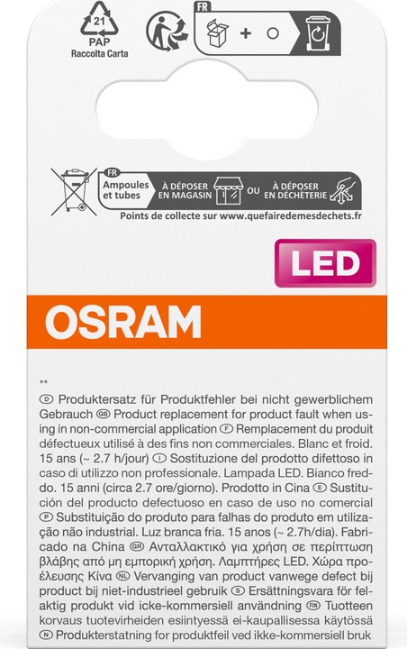 Produktbild Osram Led Star Par16 (GU10, 6.90 W, 575 lm, 1 x, F)