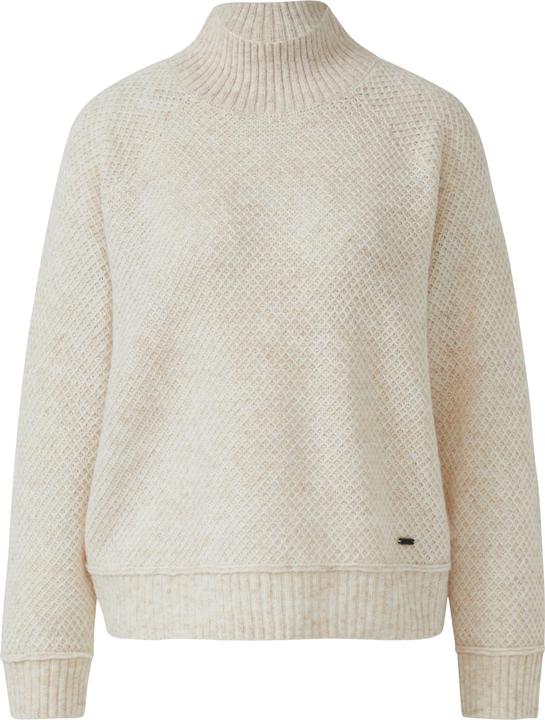 Produktbild s.Oliver Strickpullover Weicher Wollmix-Strickpullover mit Stehkragen (36)