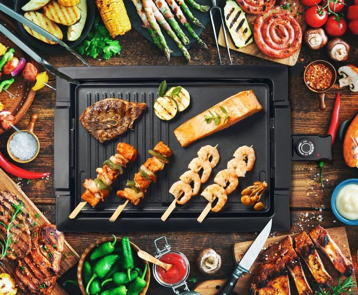 Image du produit Bestron ABBQ2000CO Gril à raclette, bronze