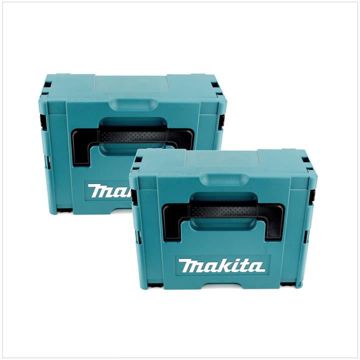 Produktbild Makita 2x Kunststoff Werkzeug Koffer MAKPAC 2 - ohne Einlage (1 Teile)