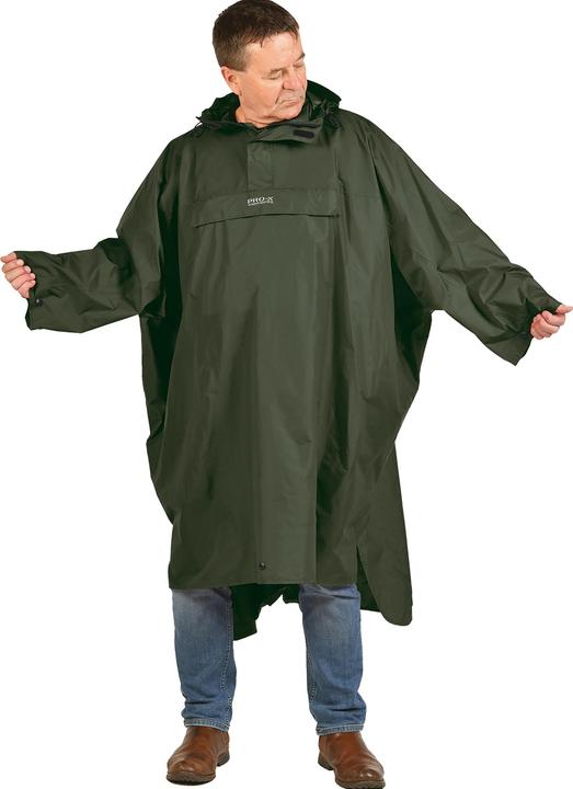 Produktbild PRO-X elements Matterhorn Poncho, wasserdicht, mit Rucksackabdeckung (S, XS)