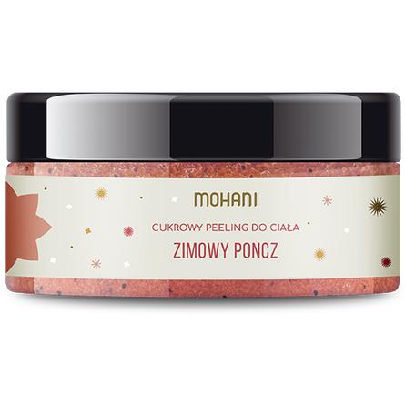 Mohani, Gel doccia, Cukrowy peeling do ciała Zimowy Poncz 160g