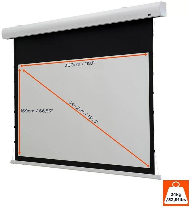 Actual product image Celexon Motorized screen HomeCinema Tension 300x169 cm 16:9 (138.98", 16:9)