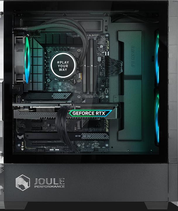 Actual product image Joule Performance Gaming PC RTX5060TI 8G R7 32GB 2TB L1142990 (2000 GB, 32 GB, AMD Ryzen 7 5700X, GeForce RTX 5060 Ti)