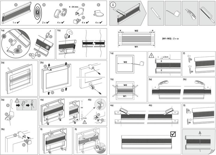 Produktbild Gardinia Katy (50 x 130 cm)