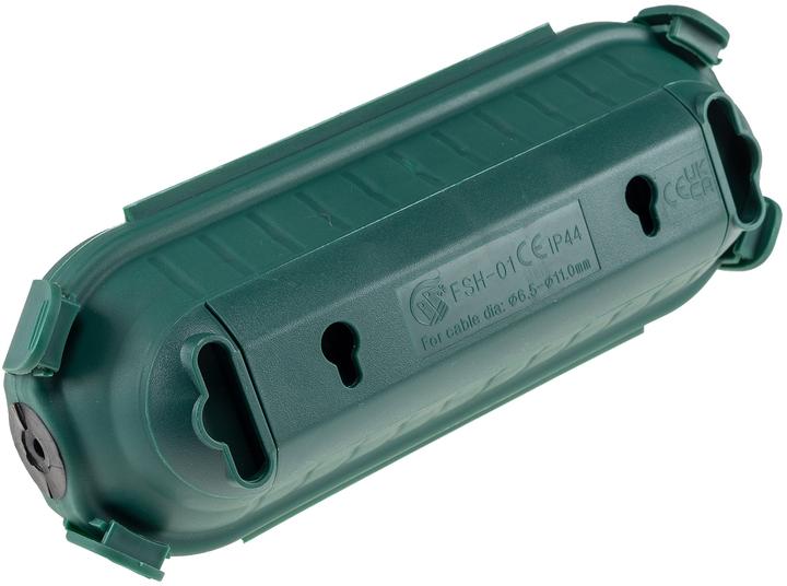 Chilitec Sicherheits-Schutzbox für Kabel, IP44, 210x80 mm, grün