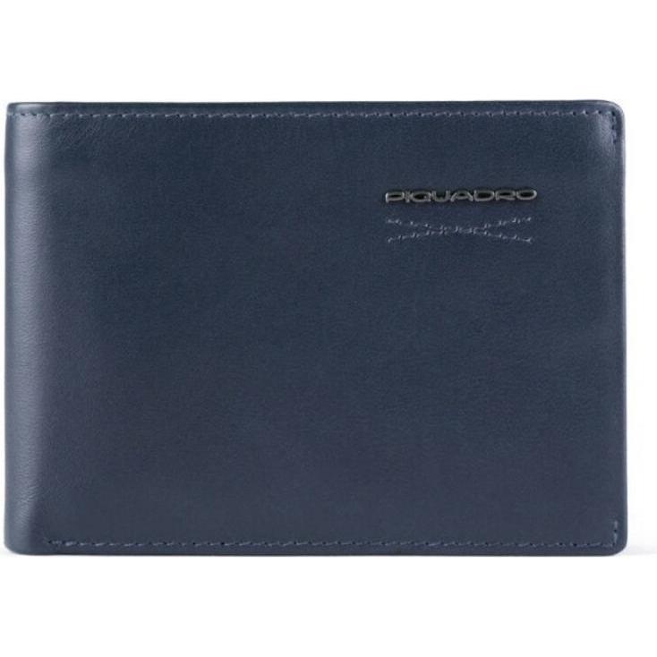 Piquadro Uomo Blu Uomini, Portafoglio, Obidos, Leather Wallet, Coin Holder, E, For Men,
