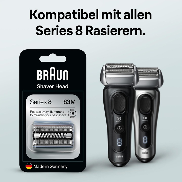 Actual product image Braun Series 8 Combipack 83M (1 x)