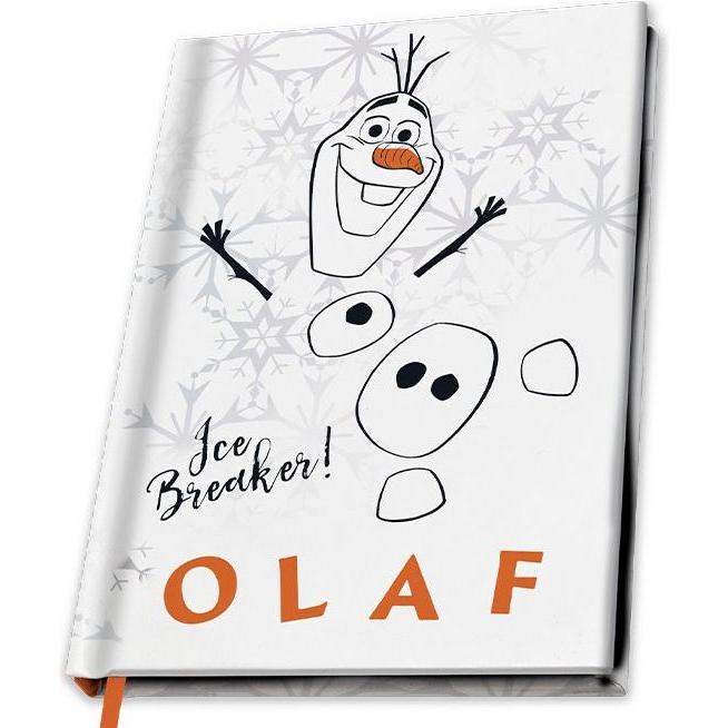 Abystyle Multicolore Quaderni + Bloc Notes, Disney - Olaf - Taccuino A5 (A5)