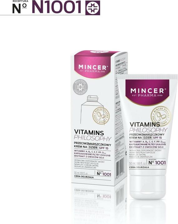 Actual product image Kenwood Vitamins Philosophy Day Anti-Wrinkle Cream No.1001 50ml (50 ml)