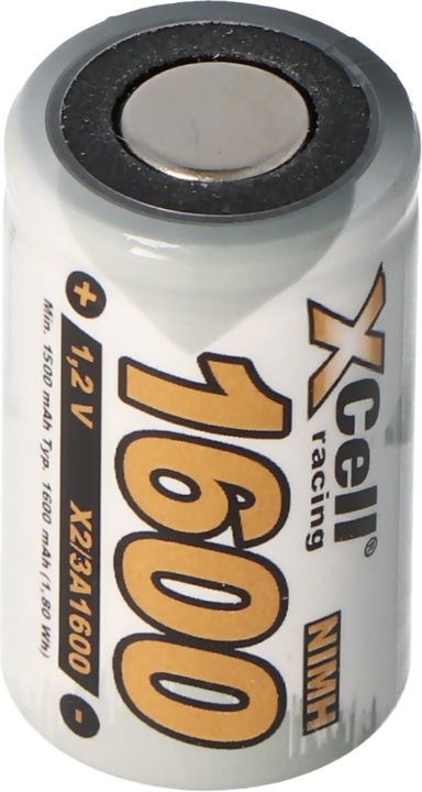 Produktbild AccuCell Akku 2/3A ohne Lötfahne (1 Stk., 1600 mAh, Akku)
