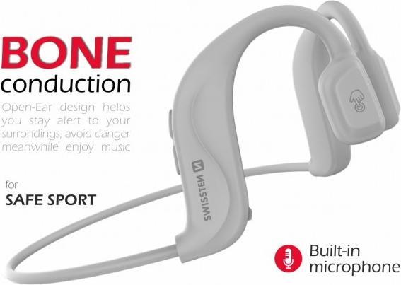 Produktbild Swissten Bluetooth Sport Kopfhörer mit Knochenleitung (6 h, Kabellos)