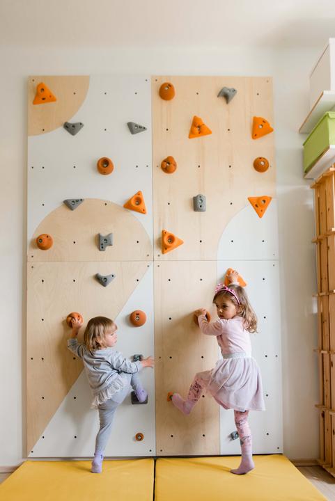 Actual product image Blockids Climbing Wall Indoor 4 (Multicoloured)