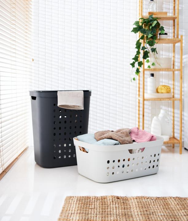 Produktbild Rotho Wäschesammler "Jona" 55 l anthrazit (55 l)