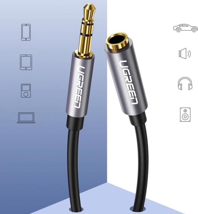 Immagine prodotto Ugreen 10595 Cavo audio (3 m, Connettore da 3,5 mm (AUX))