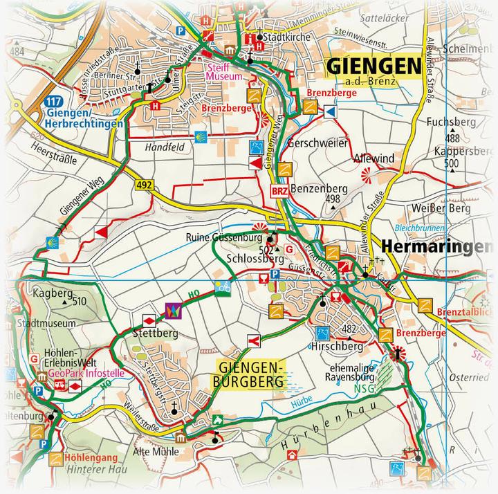 Image du produit Heidenheim,Gerstetten-Giengen-Gundelfingen-Neresheim