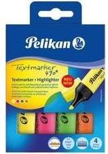 Actual product image Pelikan Highlighter 490 (Neon green, Neon orange, Neon yellow, Neon pink, 2 mm, 6 x)