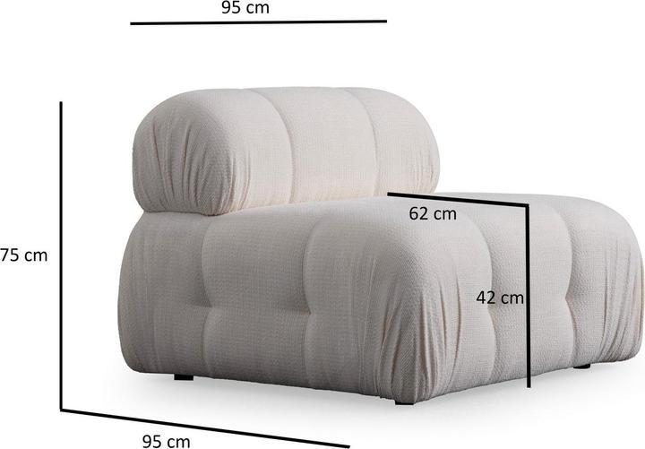 Actual product image Atelier del Sofa Petite (Modular sofa)