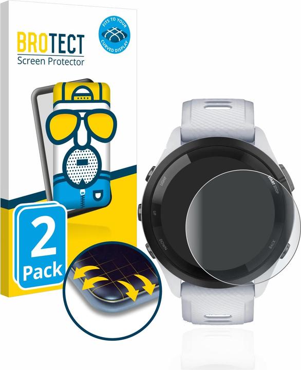 Produktbild BROTECT Full-Cover Displayschutz Matt (Garmin Forerunner 265)
