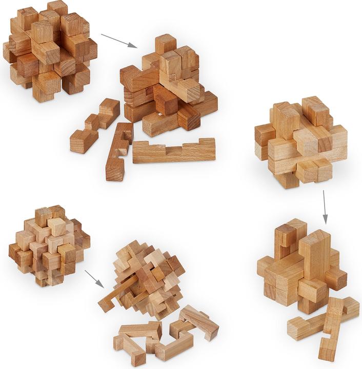 Image du produit Relaxdays Jeux de casse-tête