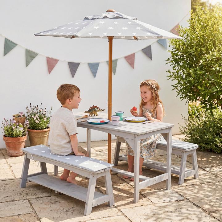 Actual product image Roba Children's Seating Set with Seat Cover and Umbrella Little Stars