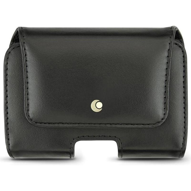 Noreve XXL-Universalschutzhülle aus Leder für Fotoapparate, MP3 Tasche + Hülle, Schwarz