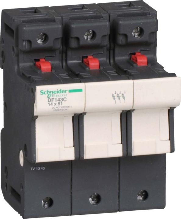 Actual product image Schneider Electric DF FUSE HOLDER 3P 50A (50 A)