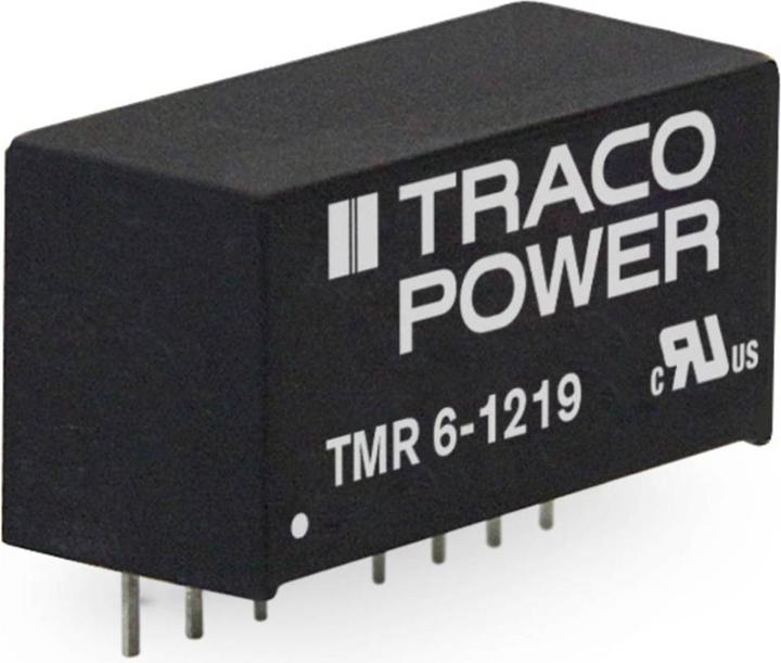 Actual product image TracoPower DC/DC converter,18-36Vi,+/-5Vout 0.6A,6W