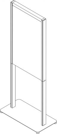 Produktbild Hagor Standsystem für Samsung OM46N-D
