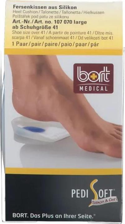 Actual product image Bort Medical Pedi Soft heel cushion (Soles)