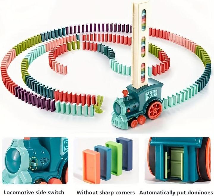 Activity Board Electric domino train