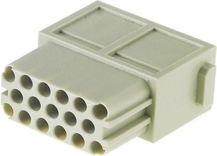 Immagine prodotto Harting Connettore femmina HAN DDD a 17 poli, serie di connettori modulari, max. 10A 25