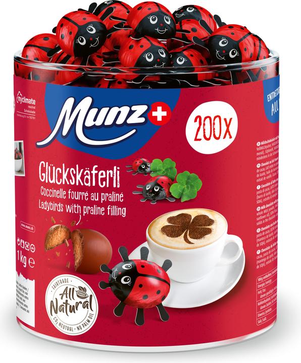 Image du produit Munz Coccinelle porte-bonheur (1000 g)