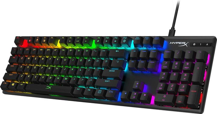 Image du produit HyperX Alloy Origins RGB Keyboard Clavier de jeu mécanique, Aqua (QWERTY) (US)