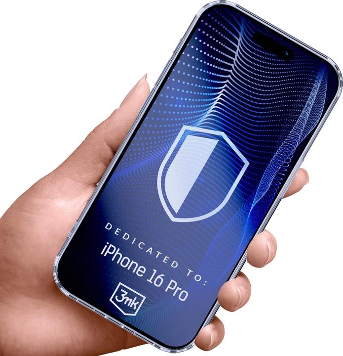Actual product image 3MK FlexibleGlass Pro pro Apple iPhone 16 Pro (1 pcs., Apple iPhone 16 Pro)