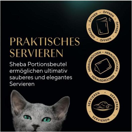 Produktbild Sheba Frischbeutel Junior (Junior, 4 Stk., 340 g)