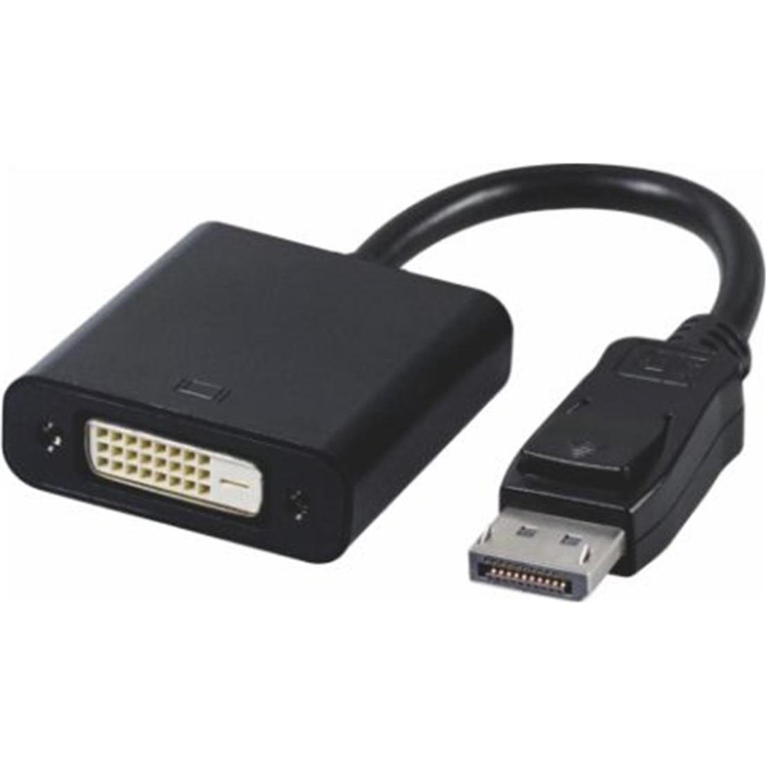 MicroConnect Videokonverter (DVI, 15 cm), Data + Video Adapter, Schwarz