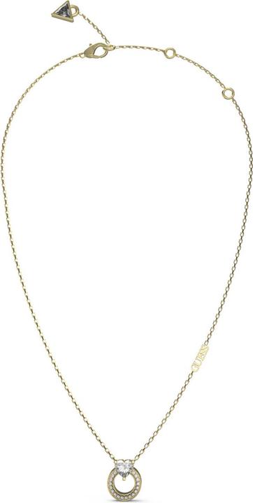 Produktbild Guess 16-18" HEART CRYS CIRCLE NK Halskette (Edelstahl)