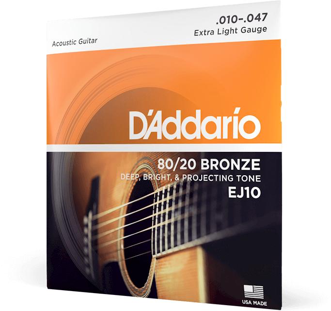 D'Addario Ej10 (6 x, Gitarre, 0.05")