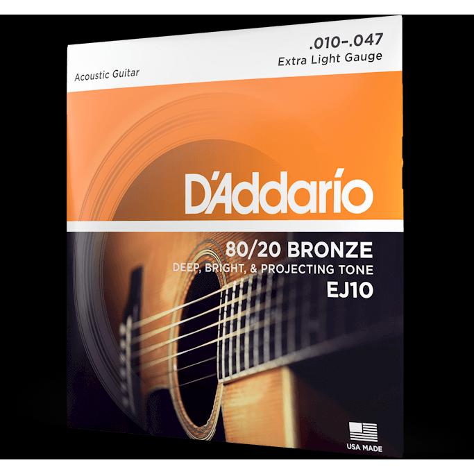 Thumbnail - D'Addario Ej10 (6 x, Gitarre, 0.05"), Saiten