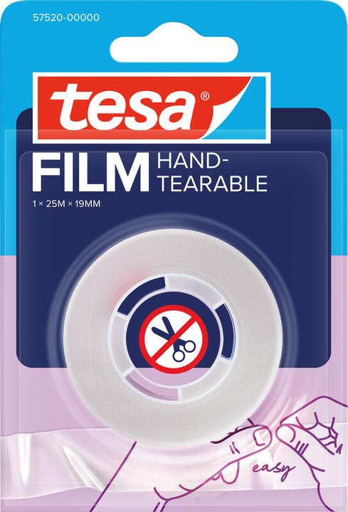 Produktbild tesa tesafilm Klebeband von Hand einreissbar (19 mm)