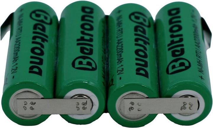 Produktbild Beltrona RTU4AAZ Akkupack 4x Mignon (AA) Z-Lötfahne NiMH 4.8 V 2200 mAh (1 Stk., AA, 2200 mAh)