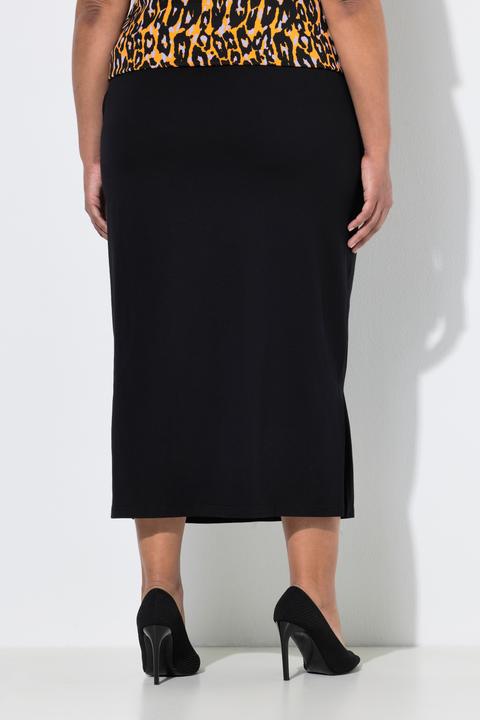 Produktbild Ulla Popken Maxirock, gerader Schnitt, Elastikbund, Taschen (50, 52)