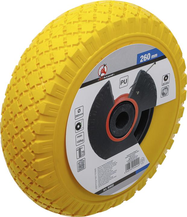 Actual product image BGS Wheel for hand trucks and handcarts (100 kg)