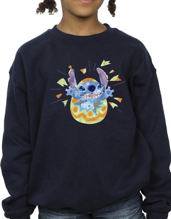 Produktbild Disney Lilo & Stitch Cracking Egg Sweatshirt Mädchen (152, 158)