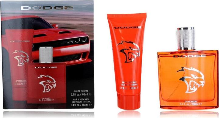 Dodge Legacy Hellcat SRT Gift Set 100ml EDT + 100ml Body Wash (Parfum Set)