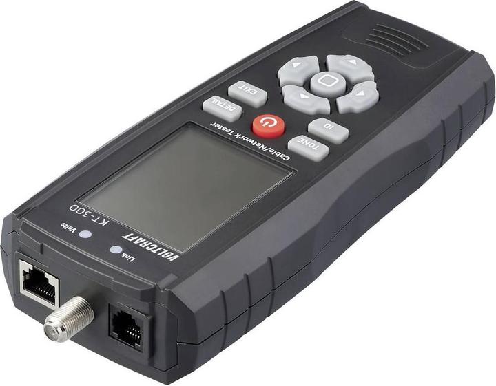 Produktbild Voltcraft Kabeltester VC-17497100 KT-300 Telekommunikation, Netzwerk (Kabeltester)
