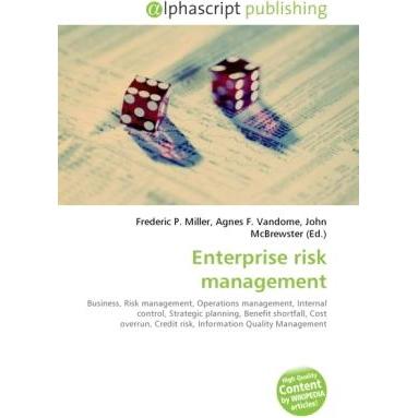 Enterprise risk management, Fachbücher von Agnes F. Vandome, Frederic P. Miller, John McBrewster