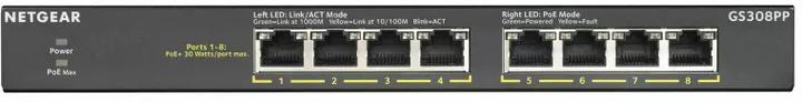 Image du produit Netgear GS308PP-100EUS (8 ports)