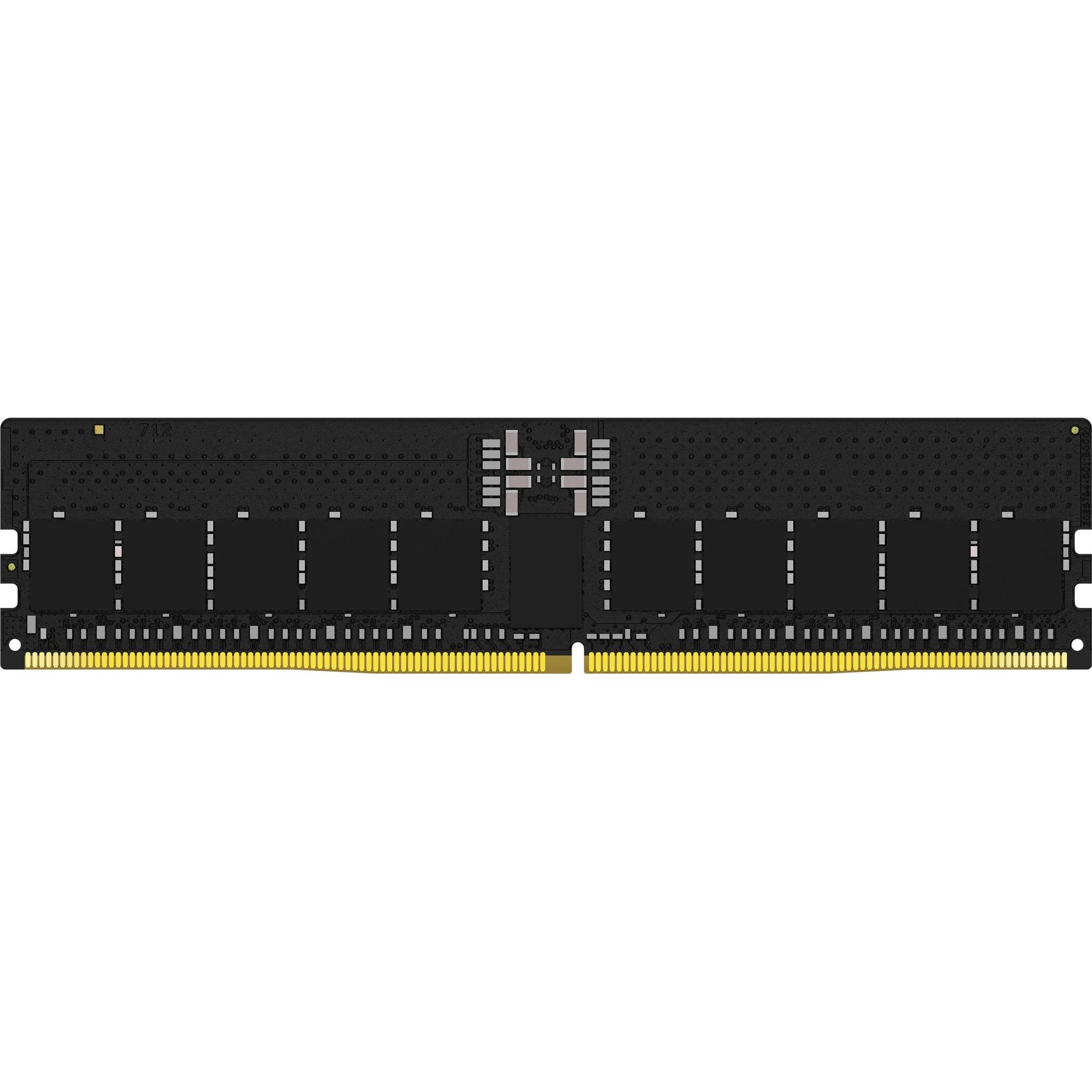 Thumbnail - Kingston 16GB 6400MT/s DDR5 ECC Reg CL32 DIMM FURY Renegade Pro EXPO (1 x 16GB, 6400 MHz, DDR5-RAM, DIMM), RAM, Schwarz